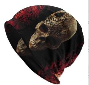 Pullover Double Elastic Knitted Hat (Option: MZ026-Average Size)